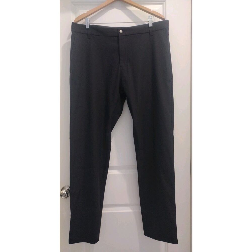 NEW~Lululemon Men's Commission Pants Classic Fit~ Black 38" X 34"